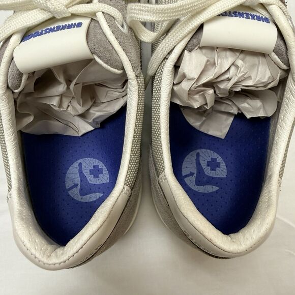 Birkenstock Honeff City Sneakers Gray Suede Textile Mens 8 Women’s 10 EU 41 NWOT main image 6